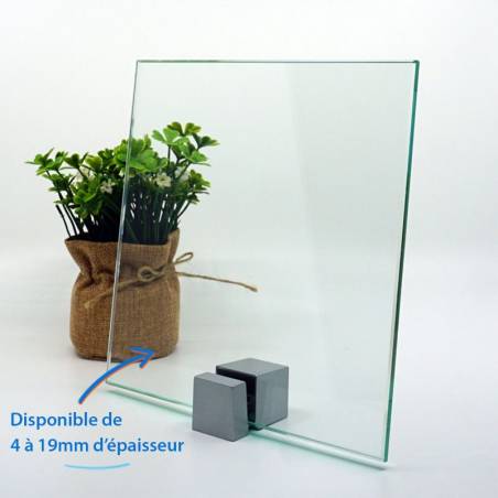 Verre clair sur mesure