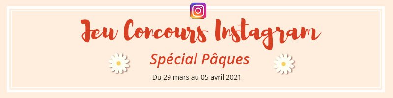 Jeu concours instagram